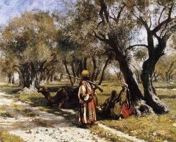 unknow artist Arab or Arabic people and life. Orientalism oil paintings  279 oil painting picture